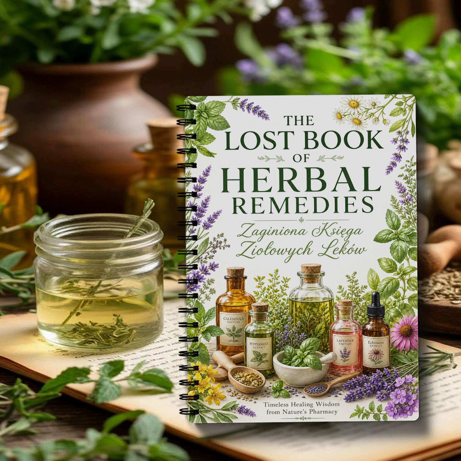 Herbal Remedies Spiral Noteboo - Herbal Wellness Remedy review and price