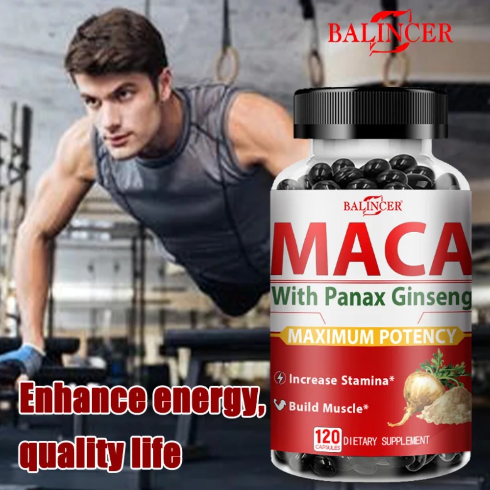 Maca Root Capsules with Ginsen - Valerian Root Capsule review and price