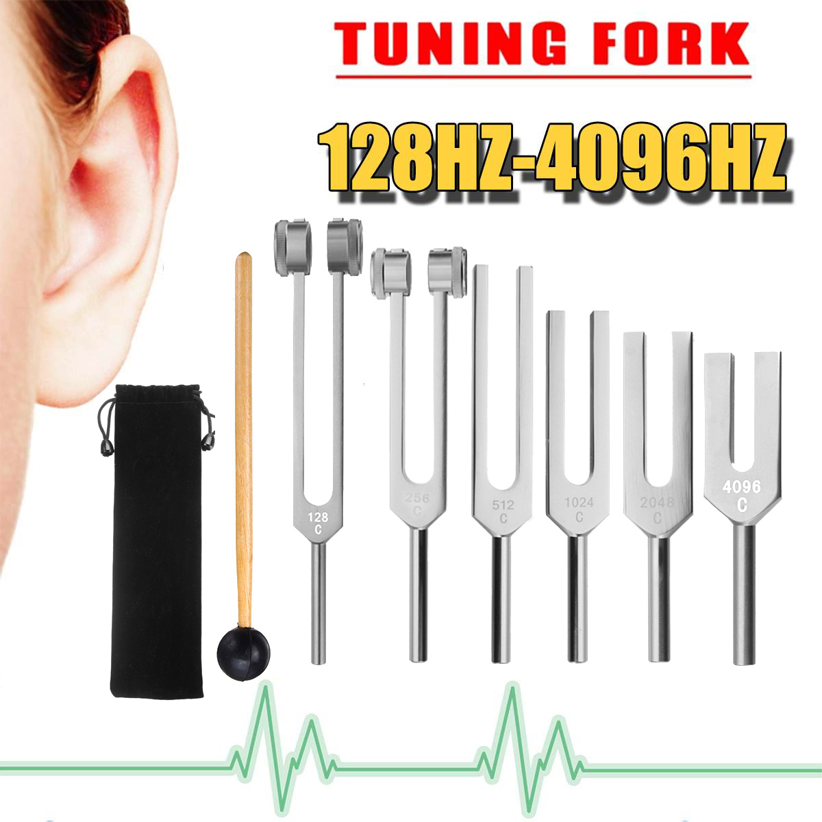 Medical 128Hz 256Hz 512Hz 1024 - Healing Wellness review and price