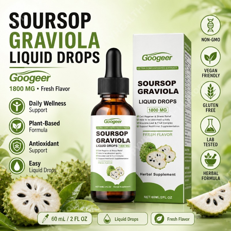 Soursop Graviola Leaf and Frui - Herbal Wellness Drops review and price