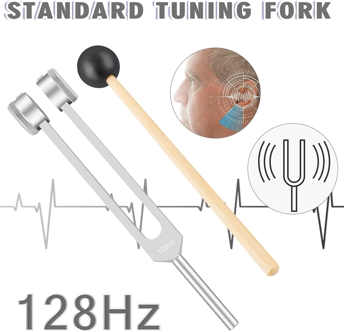 Miwayer 128Hz Tuning Fork: For - Healing Wellness review and price