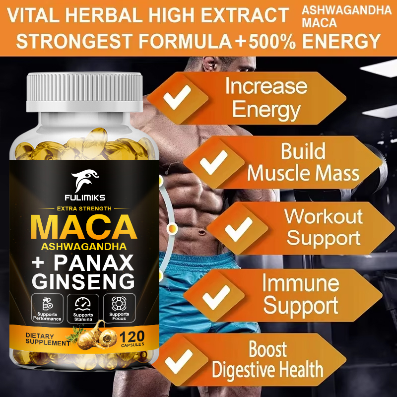 FULIMIKS Premium Maca Root Cap - Valerian Root Capsule review and price