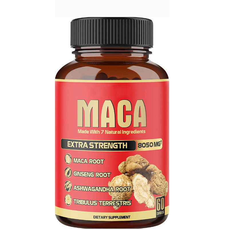 2 Pcs 8050mg Organic Black Mac - Valerian Root Capsule review and price