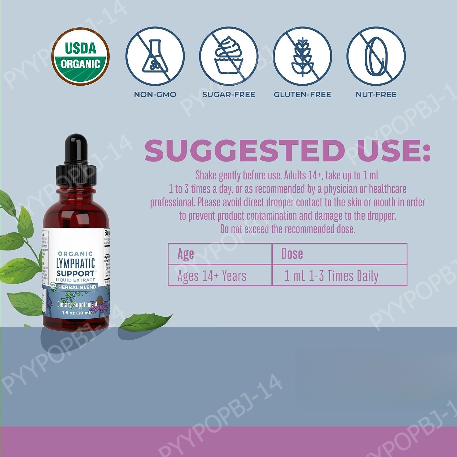 Organic Herbal Liquid Extract  - Herbal Wellness Drops review and price