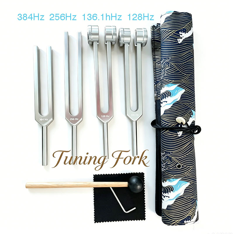 Tuning Fork Set 128 136.1 256  - Healing Wellness review and price