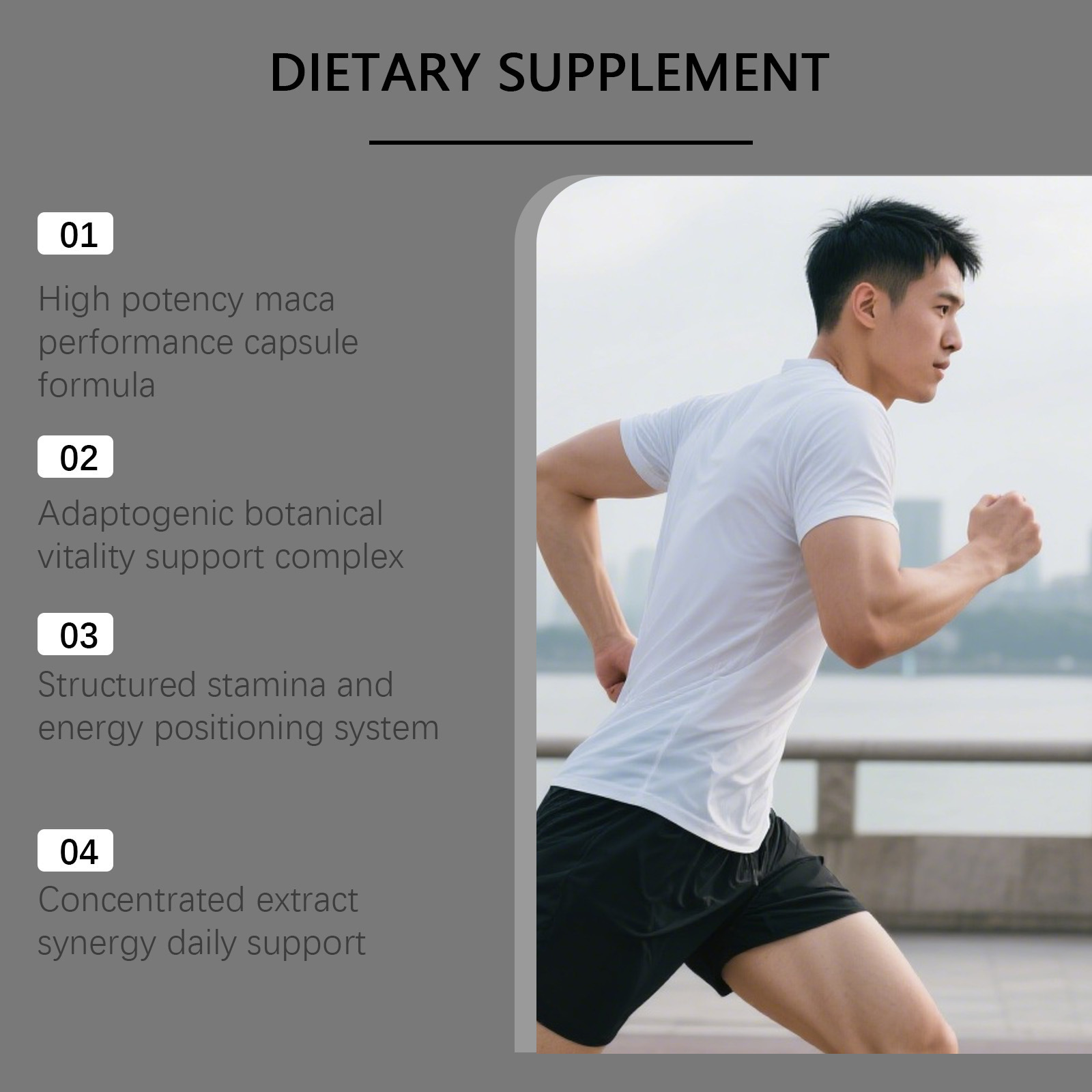 Maca Root & Panax Ginseng Caps - Valerian Root Capsule review and price